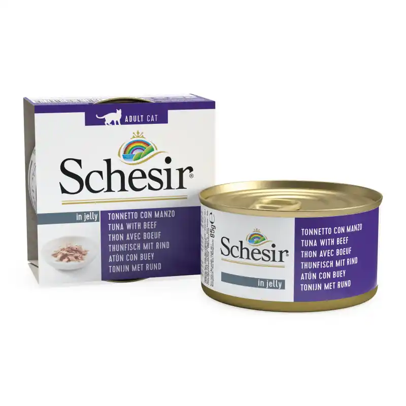 Schesir Thunfisch Rind in Jelly 85 g Top-Seller